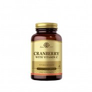 Solgar Cranberry With Vitamin C Kızılcık 60 Bitkisel Kapsül