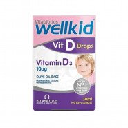 Vitabiotics Wellkid Vit Drops Vitamin D3 Takviye Edici Gıda 30 ml